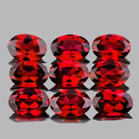 Природный Гранат овал 6х4мм 0.60ct