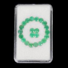 Натуральный Изумруд круг 4.3мм 0.33ct Натуральный Изумруд круг 4.3мм 0.33ct