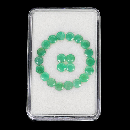 Натуральний Смарагд коло 4.3мм 0.33ct