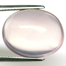 Натуральний рожевий Кварц овал 17.6х13.9мм 14.34ct