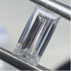 Муасаніт білий багет 4х1.5мм 0.07ct