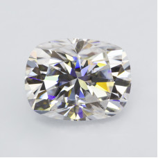 Муассанит белый кушион 10х8мм 3.5ct с Сертификатом
