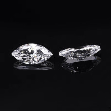 Муассанит белый маркиз 10х5мм 1.00ct с Сертификатом
