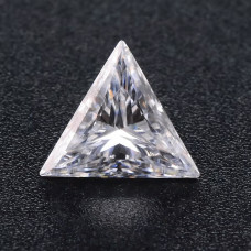 Муасаніт білий трикутник 3х3мм 0.10ct