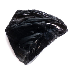 Натуральний кристал Обсидіан 32.5х26.1мм 10.12г