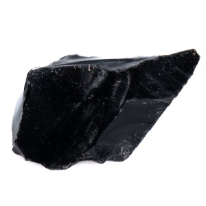 Натуральний кристал Обсидіан 35.3х17.4мм 7.93г