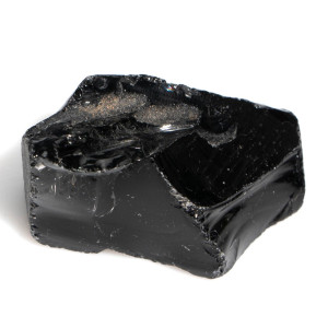 Натуральный Обсидиан кристалл 50.8х32.4мм 49.40г