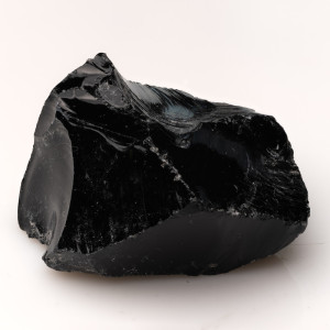 Натуральний кристал Обсидіан 29.2х27.6мм 19.02г