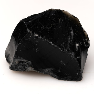 Натуральный кристалл Обсидиан 33.4х27.0мм 19.53г