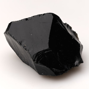 Натуральний кристал Обсидіан 35.3х26.6мм 18.65г