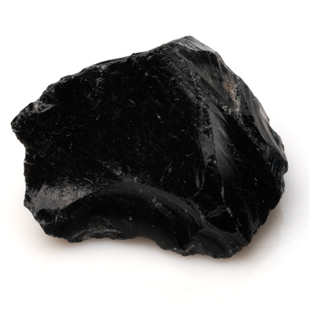 Натуральный кристалл Обсидиан 42.9х37.4мм 25.51г