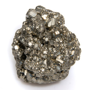 Натуральный Пирит кристалл 35.1х27.3мм 31.40г