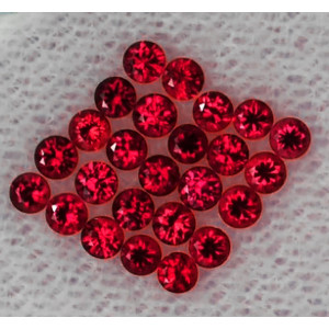 Натуральный Рубин круг 1.0 - 1.1мм 0.007ct