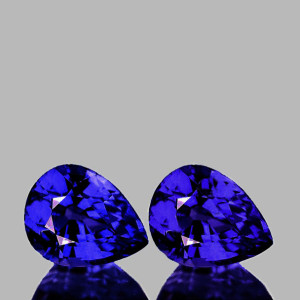 Натуральний не грітий блакитний Сапфір груша пара 4x3мм 0.48ct Натуральний не грітий блакитний Сапфір груша пара 4x3мм 0.48ct