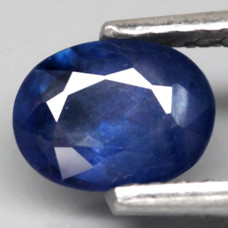 Натуральный синий Сапфир овал 6.3х4.7мм 0.82ct