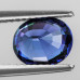 Натуральный синий Сапфир овал 4х3мм 0.21ct
