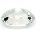 Натуральний білий Топаз овал 10.1х8.0мм 3.51ct