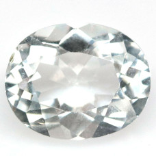 Натуральний білий Топаз овал 10.1х8.0мм 3.51ct