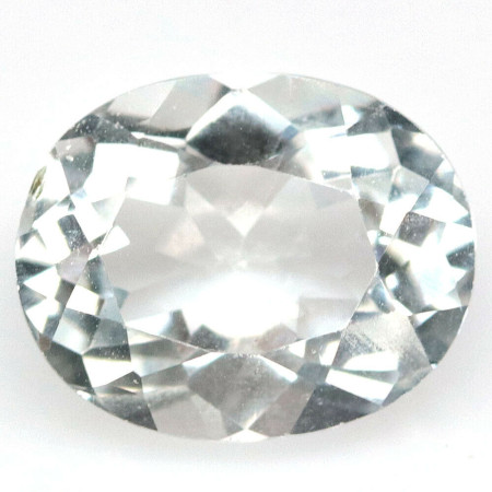 Натуральний білий Топаз овал 10.1х8.0мм 3.51ct