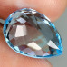 Натуральный голубой свисс Топаз груша 15.1х11.0мм 9.55ct