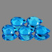 Натуральний блакитний свис Топаз груша 7х5мм 0.95ct