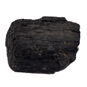 Натуральний чорний Турмалін Шерл 34.1х25.2мм 36.40г
