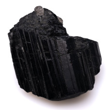 Натуральный черный Турмалин Шерл 37.9х26.2мм 33.56г