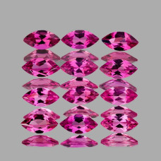 Натуральный розовый Турмалин маркиз 4х2мм 0.08ct