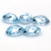 Натуральный голубой Топаз овал 8.4х6.5 - 8.5х6.5мм 1.65ct