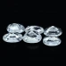 Натуральний білий Циркон овал 5.9x4.2 - 6.1x4.2мм 0.76ct Натуральний білий Циркон овал 5.9x4.2 - 6.1x4.2мм 0.76ct