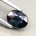 Натуральный не гретый синий Сапфир овал 6.4x4.9мм 0.82ct