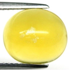 Натуральний жовтий Опал овал 10.9х9.5мм 3.36ct