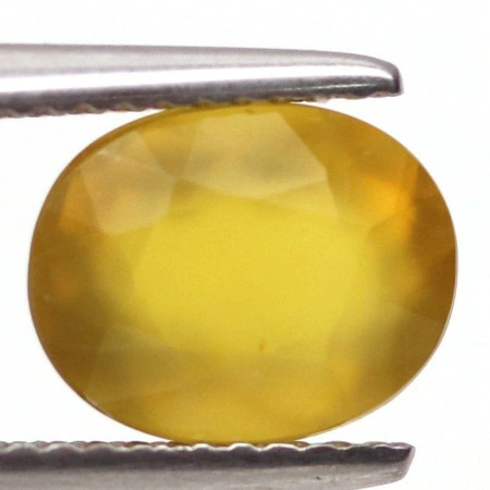 Натуральный желтый Опал овал 9.3х7.4мм 1.96ct