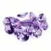 Натуральный фиолетовый Аметист овал 4.8х3.9 - 5.1х4.0мм 0.32ct