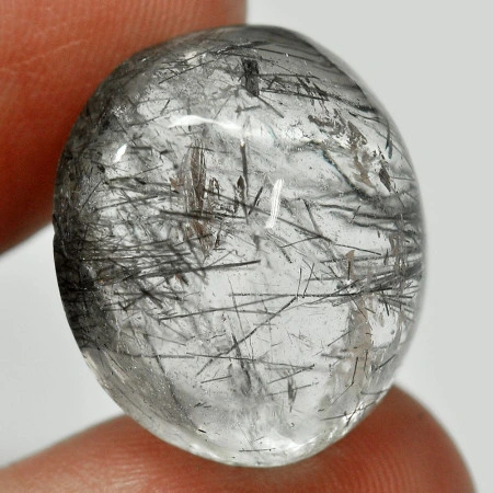 Натуральный рутиловый Кварц овал 19.1х16.5мм 22.97ct