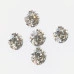 Муассанит желтый круг 0.10ct 3мм