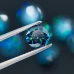 Муассанит синий круг 0.10ct 3мм Муассанит синий круг 0.10ct 3мм