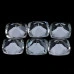 Натуральный белый Топаз кушион 8х8мм 2.45ct