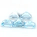 Натуральный голубой Топаз квадрат 8х8мм 2.95ct