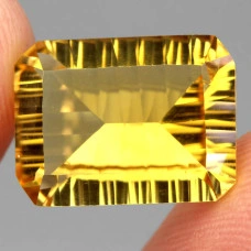 Натуральний Цитрин октагон 16.8х12.7мм 12.22ct