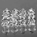 Натуральный белый Сапфир круг 2.3мм 0.07ct