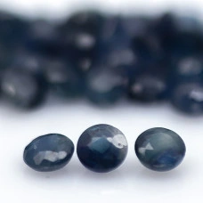 Натуральний синій Сапфір коло 2.9-3.1мм 0.17ct