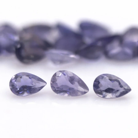 Натуральний Іоліт груша 6.0х4.2 - 6.1х4.0мм 0.33ct