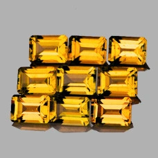 Натуральний Цитрин октагон 6х4мм 0.63ct