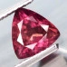Натуральный Рубеллит триллион 6.6х6.5мм 1.06ct