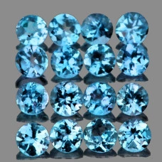 Натуральный Аквамарин круг 2.2мм 0.04ct