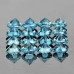 Натуральный синий Сапфир круг 1.0 - 1.1мм 0.007ct