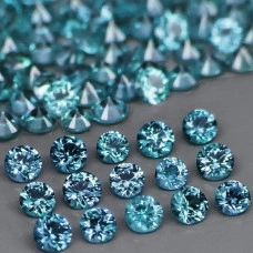Натуральний синій Сапфір коло 1.5мм 0.019ct