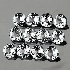 Натуральный белый Топаз 4мм 0.68ct