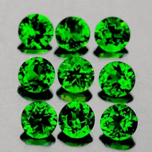 Натуральный Хромдиопсид круг 3мм 0.13ct